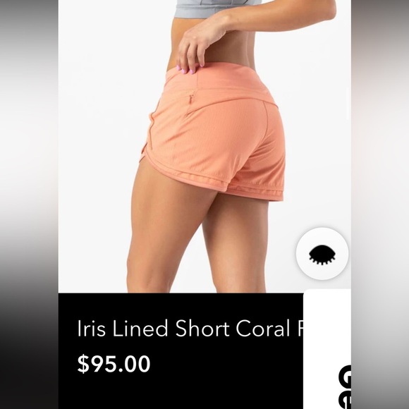 NEW “Iris Lined” Hylete shorts. Athletic. Workout. Gym. MEDIUM - Picture 8 of 8